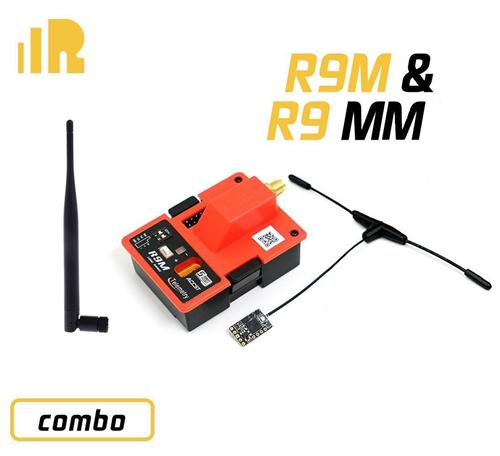 FrSky R9M Module & R9 MM Receiver 900MHz (T-antenna) Long Range Radio System  [03081814]